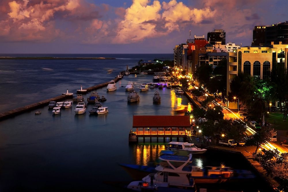 Malé's waterfront