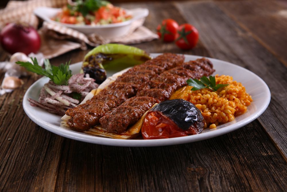 Adana kebab is the national Turkish dish